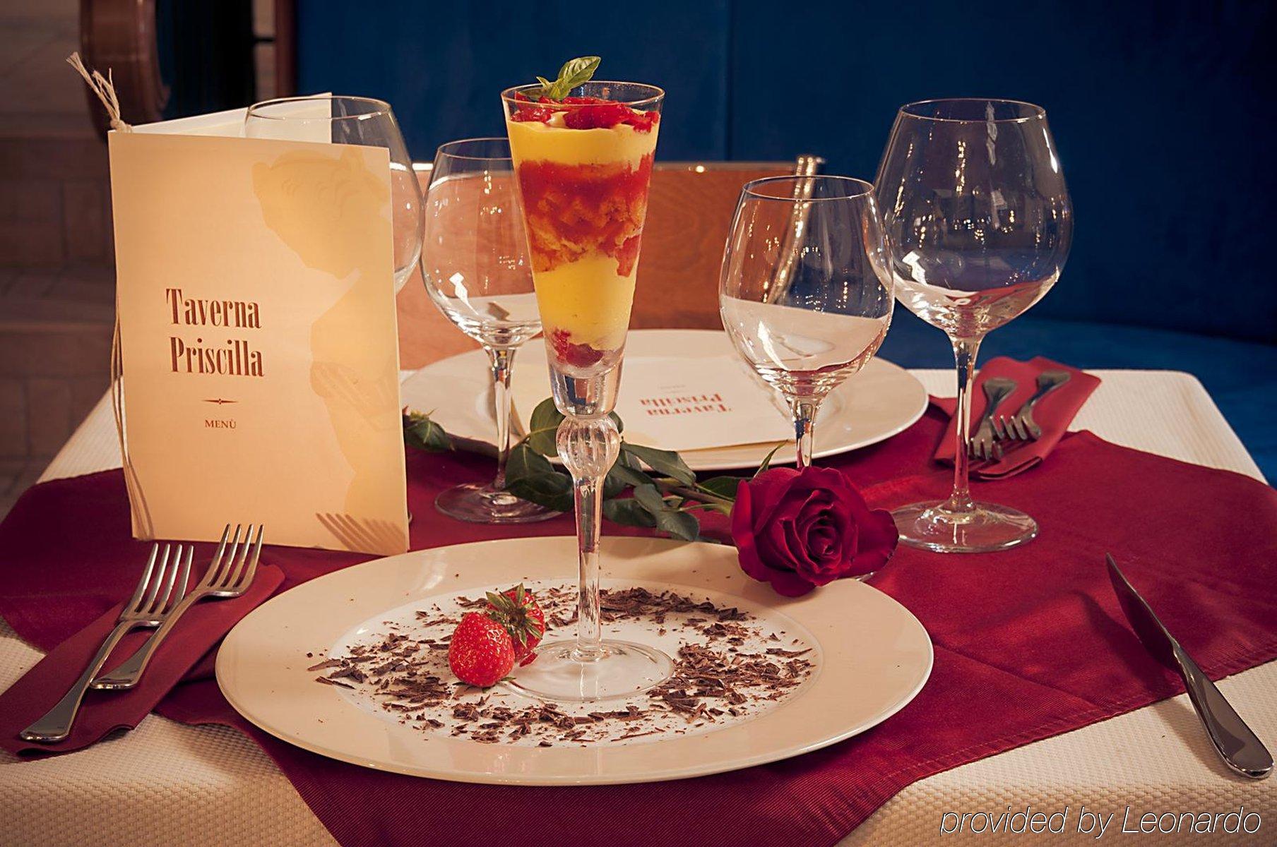 Hotel Priscilla Rome Restoran gambar